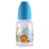 Hiposol Biberon Tétine Silicone 125 ml - bleu