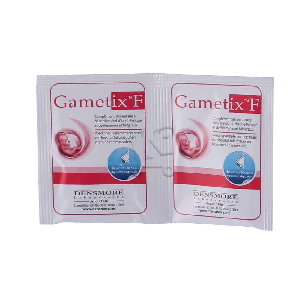 Densmore Gametix F Fertilité Féminine 30 Sachets Densmore Gametix F Fertilité Féminine Boite de 30 Sachets