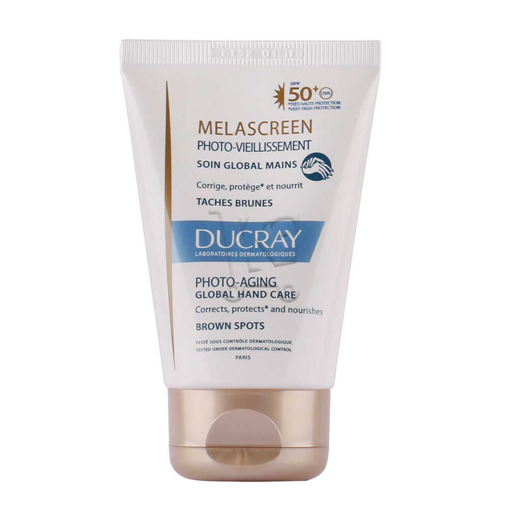 Ducray Melascreen Photo-Vieillissement Soin Global Mains SPF50+ Tube de 50 ml