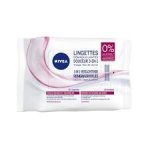 Nivea Lingettes Démaquillantes Douceur PSS 25 Pièces