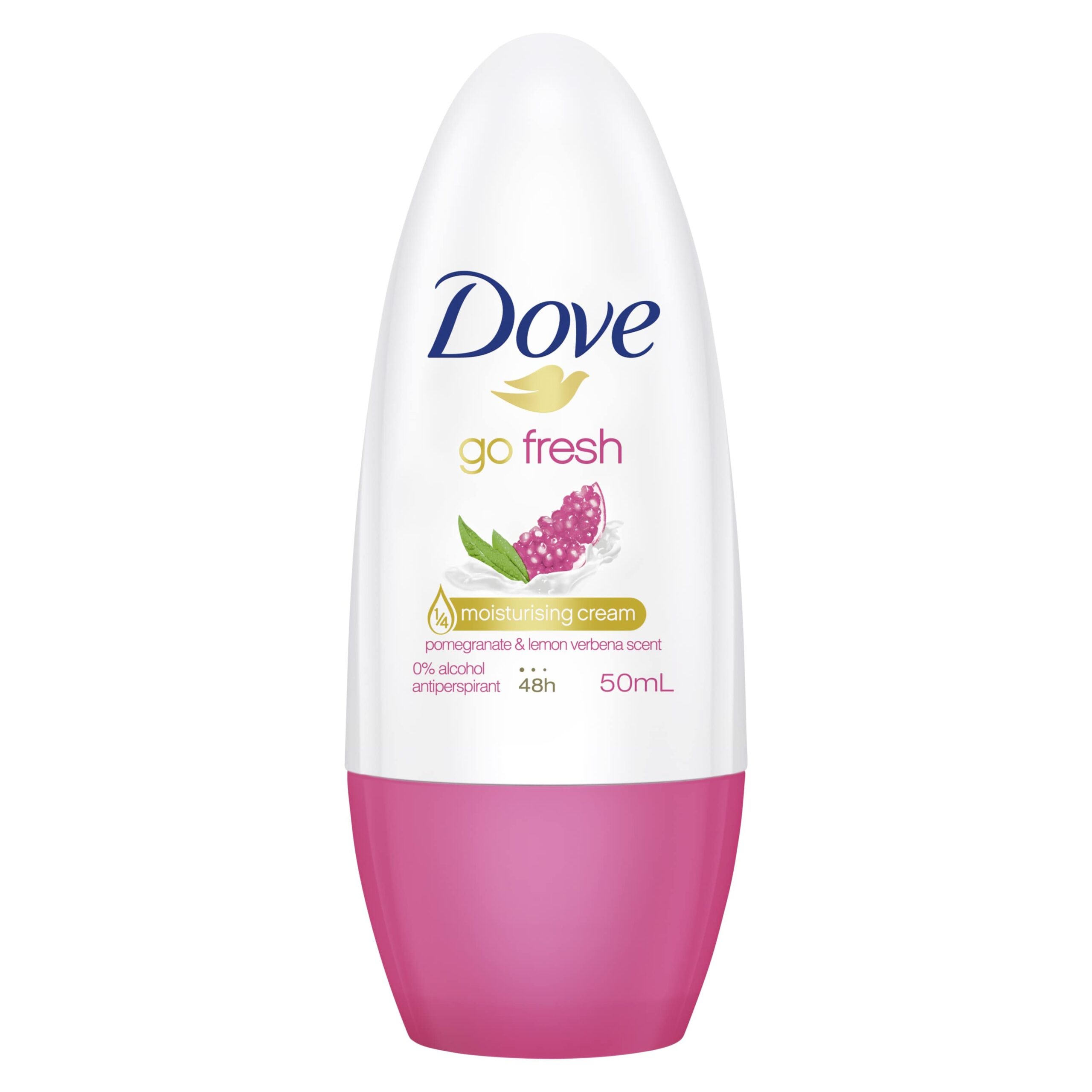 Photo du Dove Roll-On Go Fresh Grenade & Verveine Citronnée - Format stick 50 ml