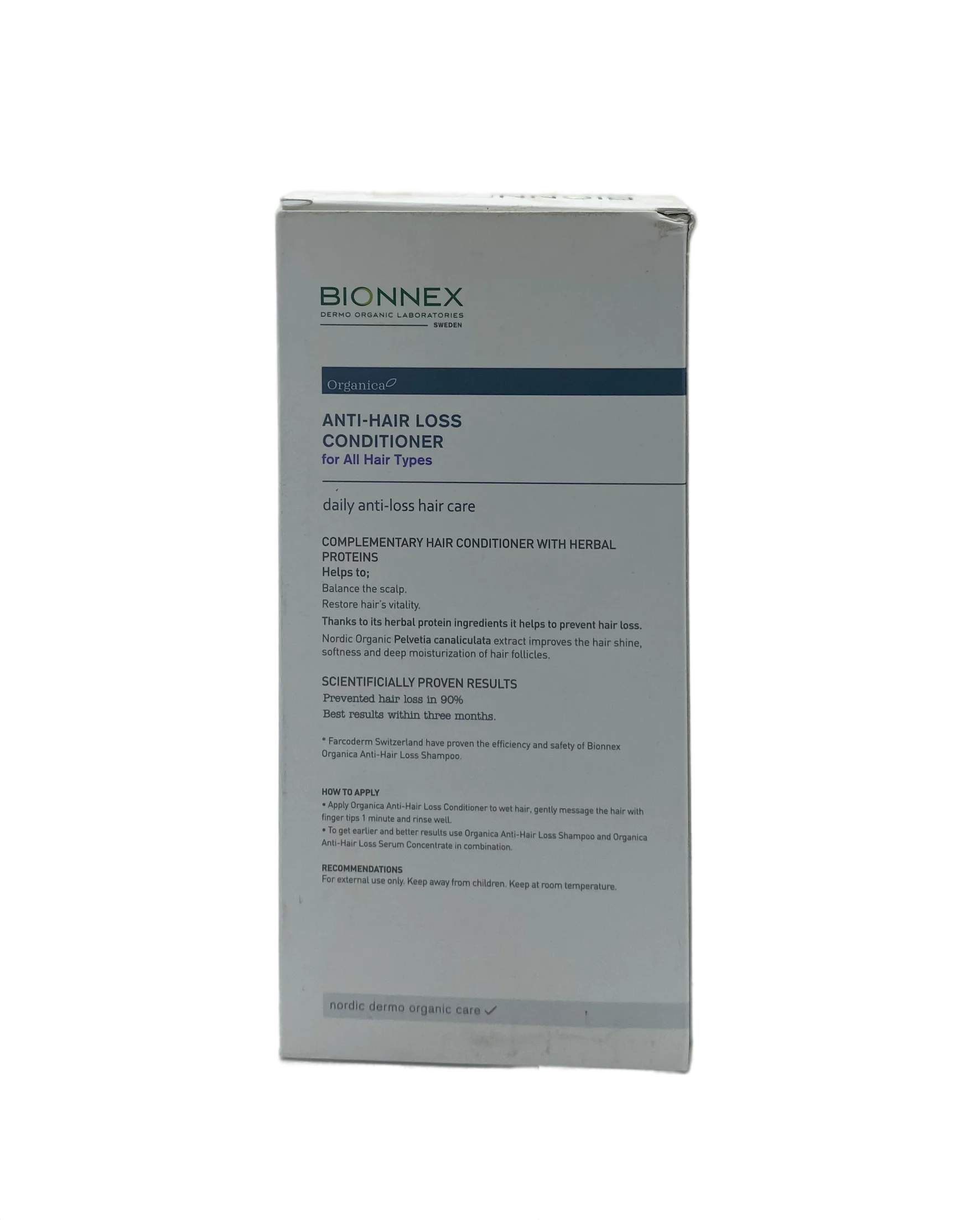 Bionnex Organica Après-Shampooing Anti Chute 300 ml