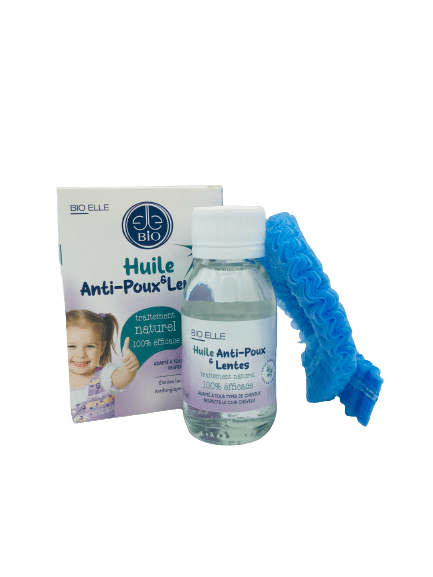 Photo de l'Huile Anti-Poux & Lentes de BioElle - Bouteille de 60 ml