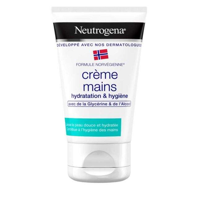 Photo de la Crème Mains Hydratation & Hygiène de Neutrogena - Tube de 50 ml