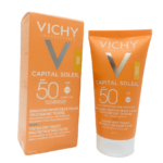 Photo de la Capital Soleil Emulsion Toucher Sec Teintée SPF50 de Vichy - Tube de 50 ml