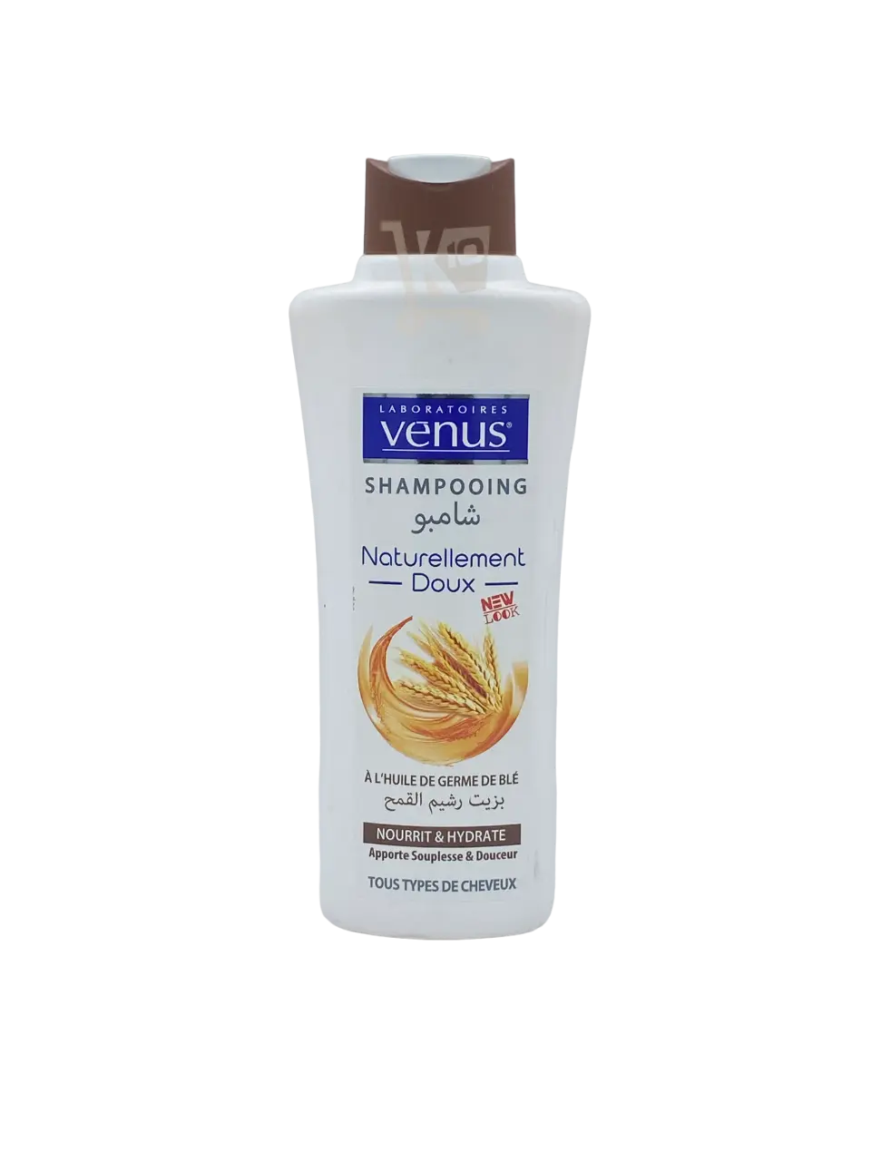Venus Shampooing Naturellement Doux À L'Huile De Germe De Blé 450 ml