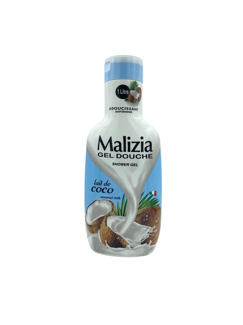 Malizia Gel Douche Lait De Coco 1 L