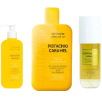 Garranso Pack trio Pistachio Caramel : Gel Douche + Lait + Brume