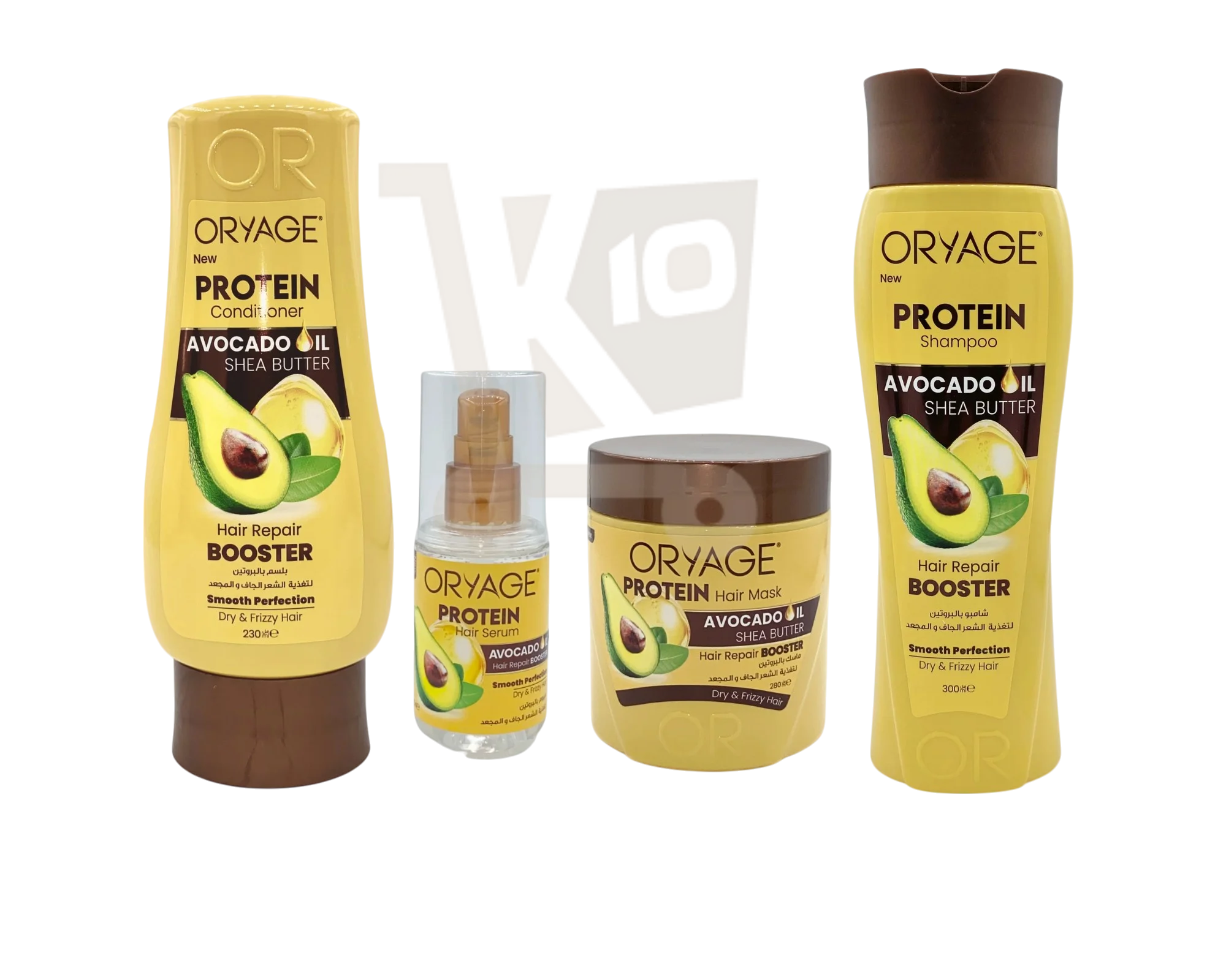 Oryage Pack Avocat Cheveux Secs & Frisés