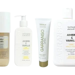 Garranso Ambre Vanille 4 : Gel Douche + Lait + Brume + Crème Mains