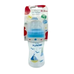 Pure BB Biberon Bleu En Plastique Anti-Coliques 0-6 M 150 ml