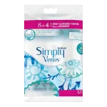 Vénus Gillette Simply Lisse Femme - 2 Bandes - 8+4 Free