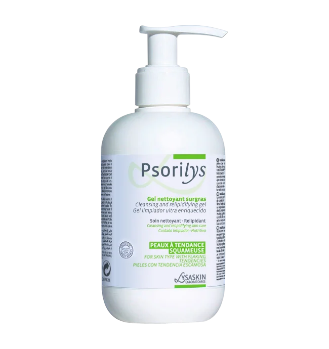 Lysaskin Psorilys Gel Nettoyant Surgras Urée 2% 200 ml