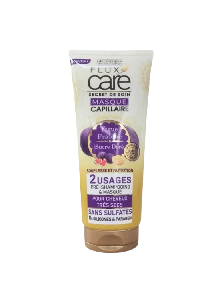 Flux Care Masque Capillaire Figue Fraiche & Sucre Doré 200 ml