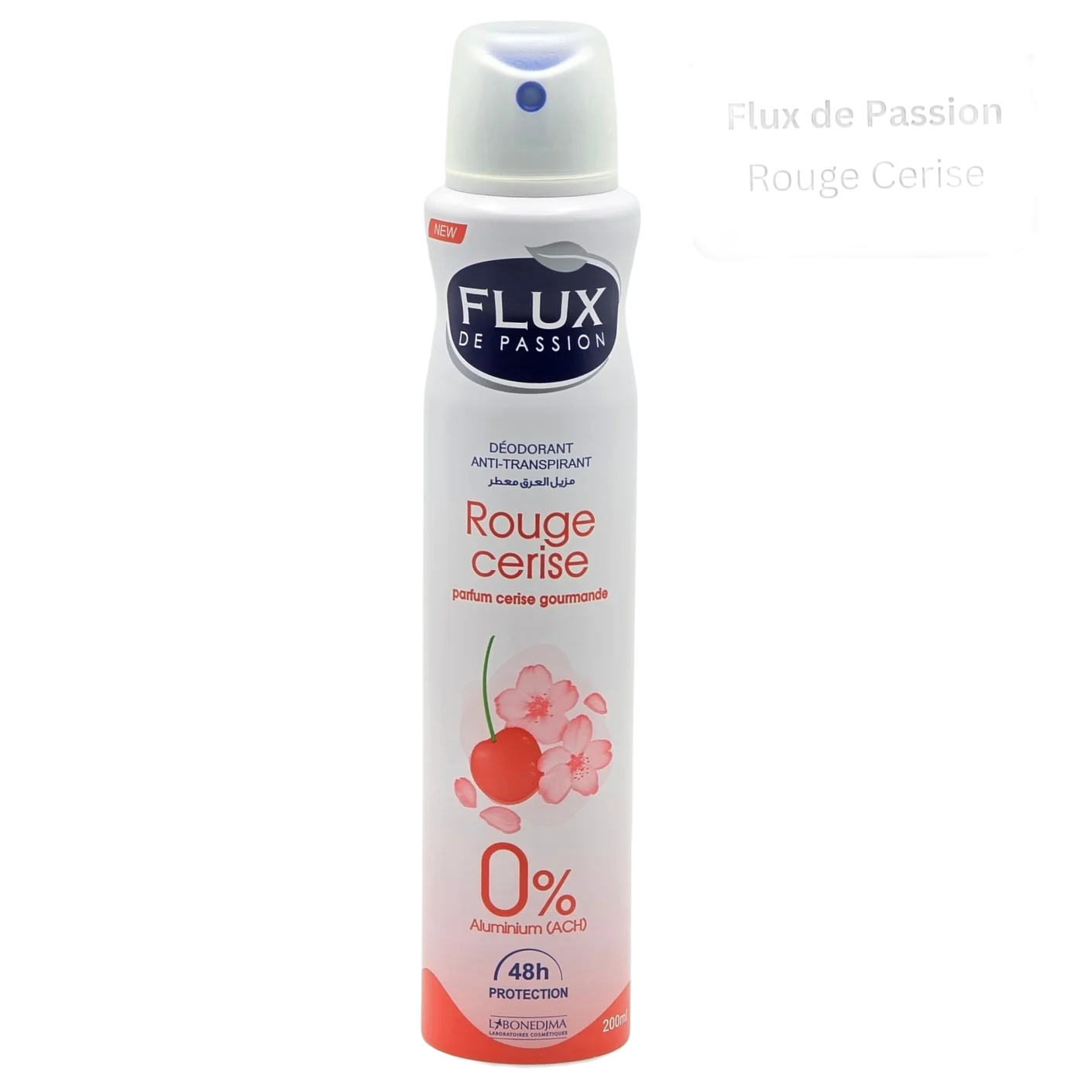 Flux Déodorant Anti-transpirant Rouge Cerise 200 ml