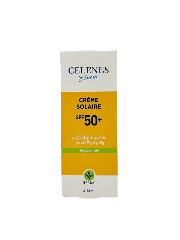 Celenes Crème Solaire Anti-Âge SPF 50+ 50 ml