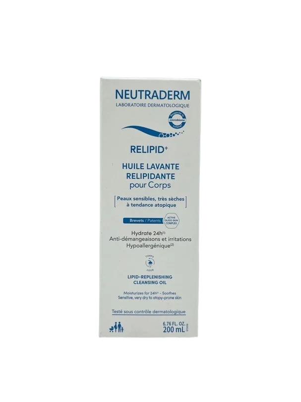 Neutraderm Replid Huile Lavante Relipidante 200 ml