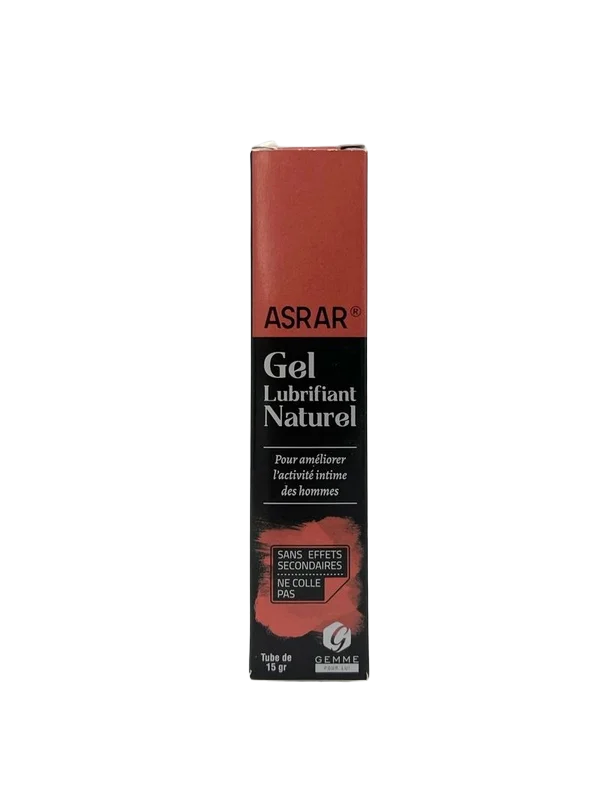 Asrar Gel Lubrifiant Naturel 15 g